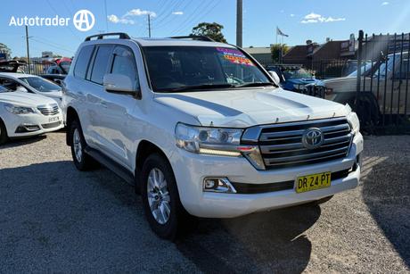 White 2016 Toyota Landcruiser Wagon Vx (4X4)