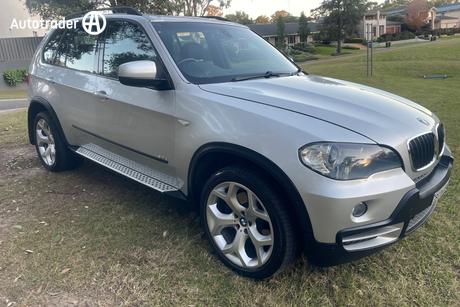 Silver 2008 BMW X5 Wagon 3.0D