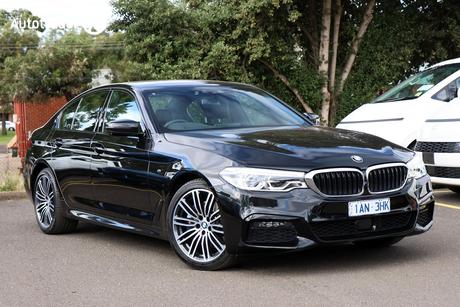 Black 2018 BMW 530I Sedan M Sport