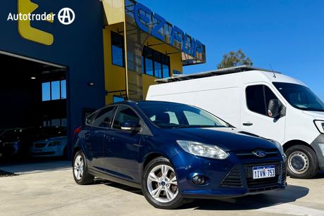 Blue 2012 Ford Focus Hatchback Trend