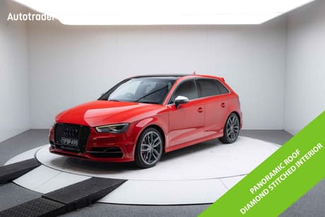 Red 2014 Audi S3 Hatchback Sportback 2.0 Tfsi Quattro