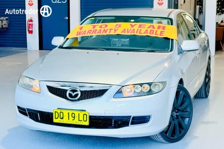 Silver 2007 Mazda 6 Hatchback Sports