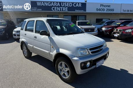 White 2005 Daihatsu Terios Wagon Dx (4X4)