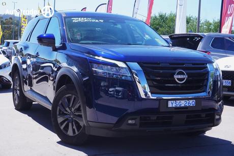 Blue 2024 Nissan Pathfinder Wagon St-L (2Wd)