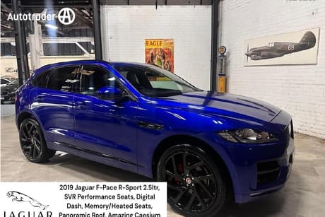 2019 Jaguar F-Pace 25D R-Sport Awd (177Kw) X761 My19