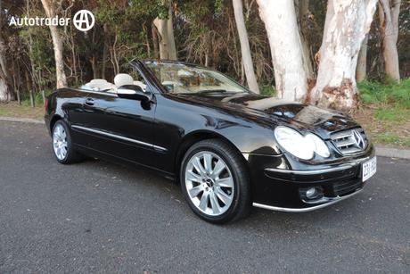 Black 2006 Mercedes-Benz CLK350 Cabriolet Avantgarde