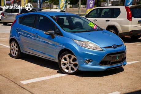 Blue 2010 Ford Fiesta Hatchback Zetec