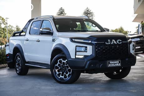 White 2024 JAC T9 UTE Dual Cab Pick-up Haven (4X4)