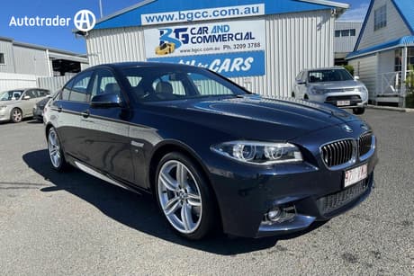 Blue 2014 BMW 528I Sedan Modern Line