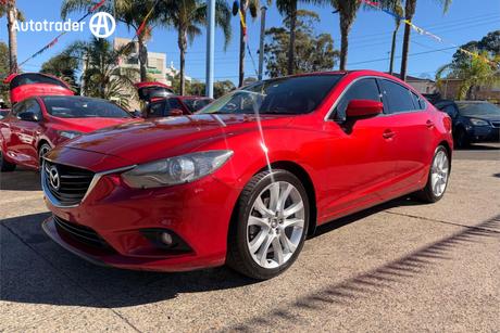 Red 2012 Mazda 6 Sedan Gt