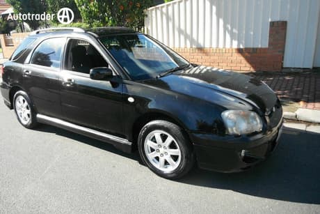 Black 2003 Subaru Impreza Hatchback Rx (Awd)