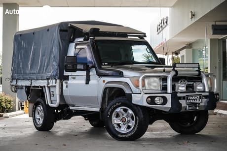 2009 Toyota Landcruiser Cab Chassis Gxl (4X4)