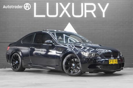 Black 2009 BMW M3 Coupe
