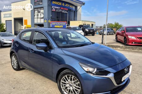 Blue 2021 Mazda 2 Hatchback G15 Evolve