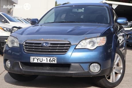 Blue 2008 Subaru Outback Wagon 2.5I