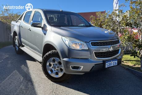 Grey 2016 Holden Colorado Crew Cab Pickup Ltz (4X4)