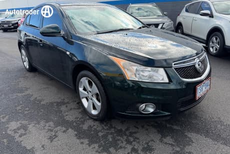 Green 2013 Holden Cruze Sedan EQUIPE JH MY14