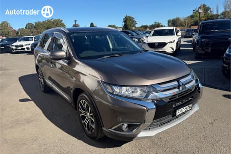 Brown 2017 Mitsubishi Outlander Wagon Ls (4X4)