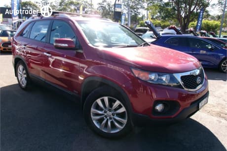 Red 2011 Kia Sorento Wagon Sli (4X4)