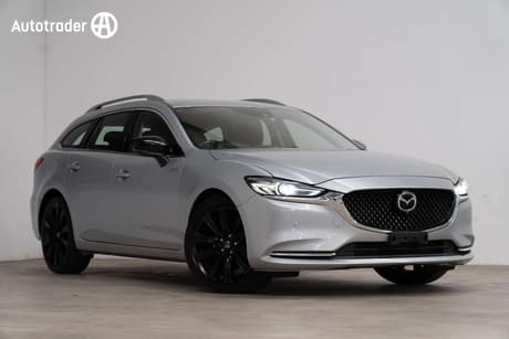 Silver 2021 Mazda 6 Wagon Gt Sp