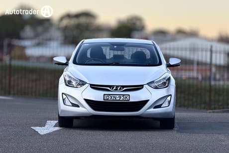 Silver 2014 Hyundai Elantra Sedan Trophy