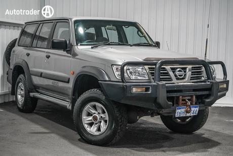 Silver 2002 Nissan Patrol Wagon St (4X4)