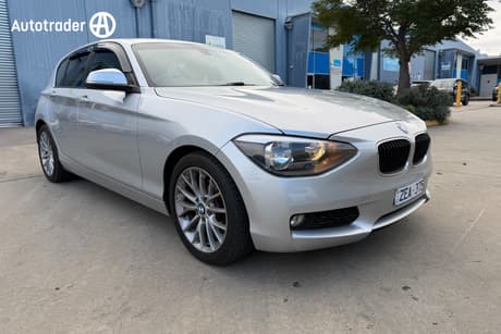 Silver 2012 BMW 118I Hatchback