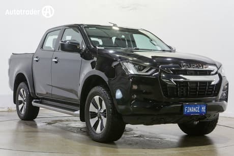 Black 2022 Isuzu D-MAX Crew Cab Utility Ls-U (4X4)