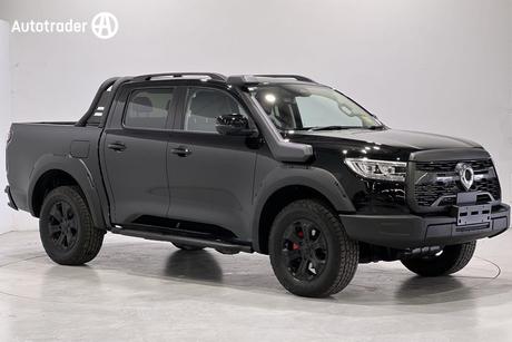 Black 2026 GWM Cannon Dual Cab Utility Xsr (4X4)