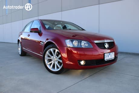 Red 2010 Holden Calais Sedan V