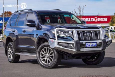 Blue 2019 Toyota Landcruiser Prado Wagon Vx (4X4)