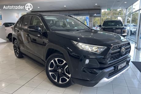 Black 2021 Toyota RAV4 Wagon Edge (Awd)