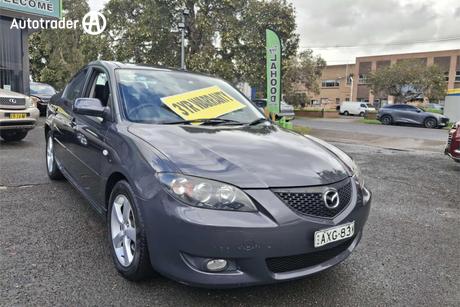 Grey 2005 Mazda 3 Sedan Maxx Sport