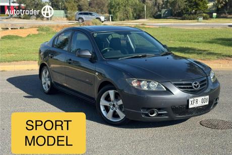 Grey 2005 Mazda 3 Sedan Sp23