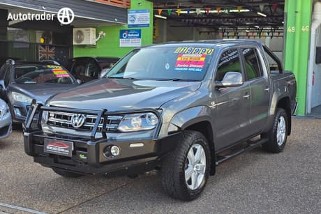 Grey 2021 Volkswagen Amarok Dual Cab Utility Tdi550 V6 Core 4Motion