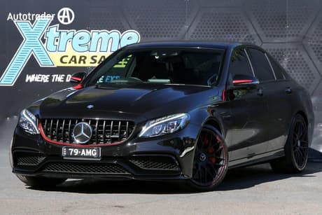 Black 2016 Mercedes-Benz C63 Sedan S