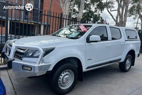 White 2018 Holden Colorado Crew Cab Chassis Ls (4X2)