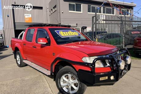 2012 Nissan Navara St 25Th Anniversary Le (4X4) D40 My12