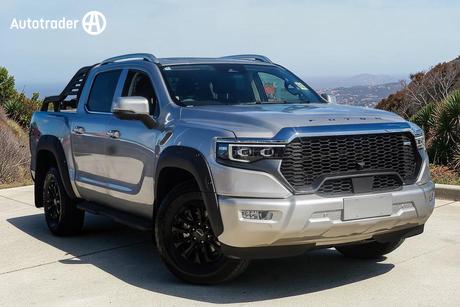 Silver 2025 Foton Tunland Dual Cab Pick-up V9-S (4X4)