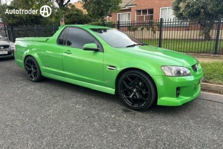 Green 2008 Holden Commodore Utility Ss