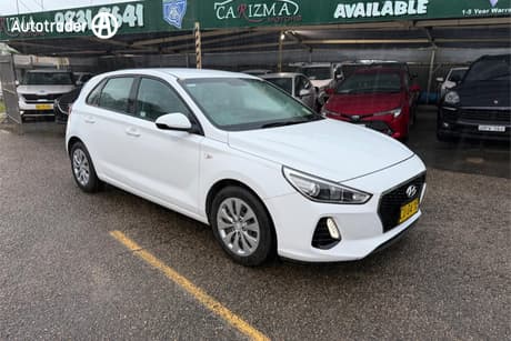 White 2019 Hyundai I30 Hatchback Go