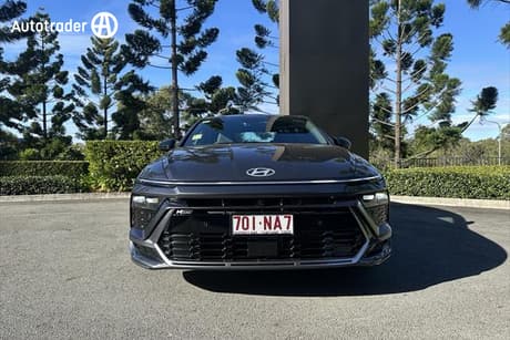 Grey 2024 Hyundai Sonata Sedan N Line