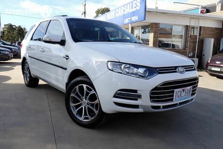 White 2014 Ford Territory SUV TITANIUM