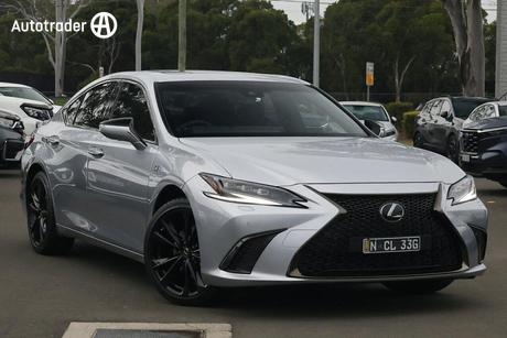 Silver 2023 Lexus ES300H Sedan F Sport (Hybrid)