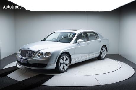 Silver 2008 Bentley Continental Sedan Flying Spur