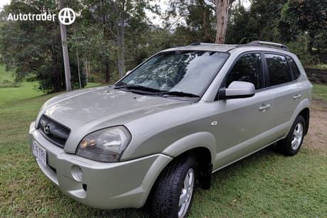 Silver 2008 Hyundai Tucson Wagon City Sx