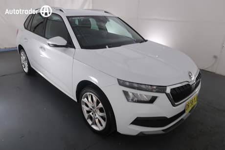 White 2022 Skoda Kamiq Wagon Ambition