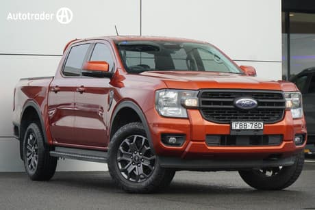 Orange 2023 Ford Ranger Double Cab Pick Up Xls 2.0 (4X4)