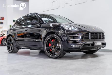Black 2017 Porsche Macan SUV TURBO (PERF PACK)