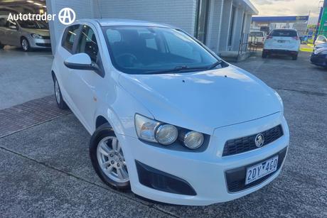 White 2012 Holden Barina Hatchback